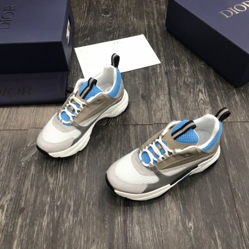 Dior Men Women Shoes Luxury B22 Sneakers