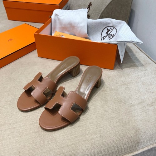 Hermes Womens Shoes Oasis Slippers Sandals Casual Fashion Sandals Luxury Brand with Original Box