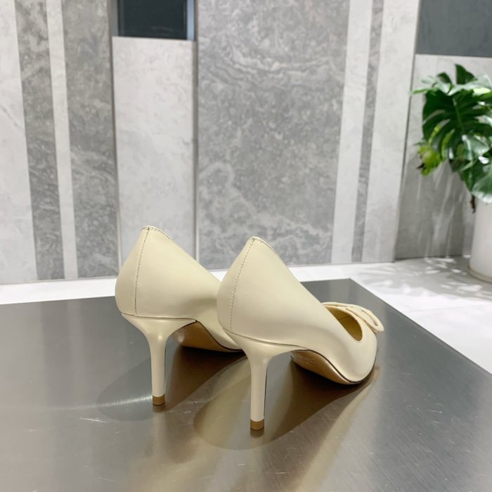 Valentino Women Shoes Mule Flip Flop Sandals VLOGO SIGNATURE CALFSKIN PUMP 80MM Luxury Brand with Original Box