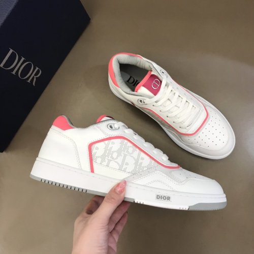Dior Men Shoes Sneakers Luxury B27 Sneaker Fashion Sneakers Lace-Up with Original Box