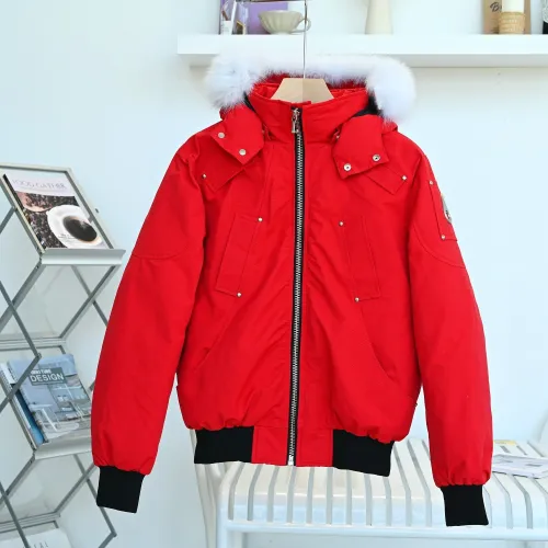 Moose Knuckles Design Mens Womens Winter Windprood Down Jackets Keep Warm 90% White Duck Down