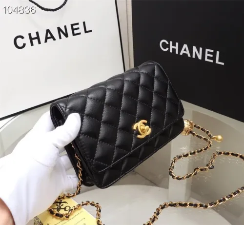 Chanel Womens Bags Crossbody Bag Classic Handbag CF Mini Luxury Brand with Original Box