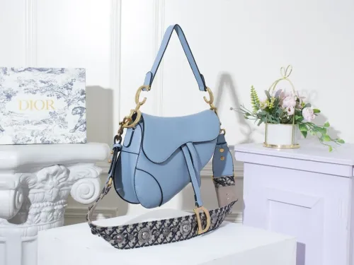 Dior Womens Bag Saddle Bag Luxury Brand Design Fashion Type Shoulder Bags