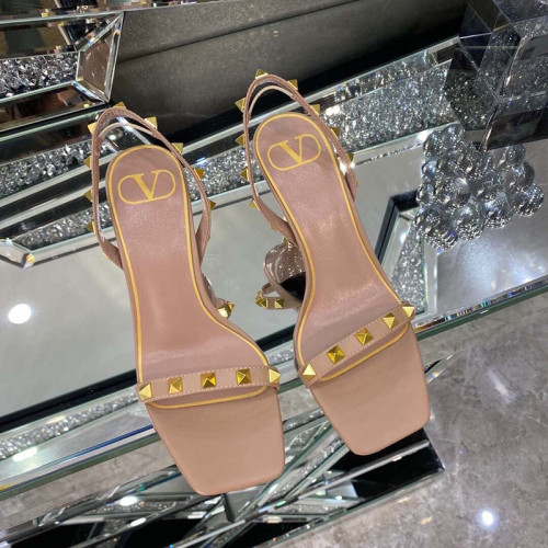 Valentino Womens Shoes Rockstud Sandals 6.5cm