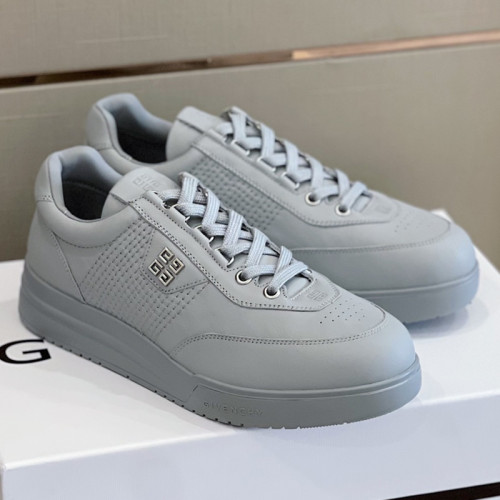Givenchy Men Shoes Fashion Type Luxury Brand GIVENCHY SNEAKERS IN LEATHER WITH LATEX BAND with Original Box
