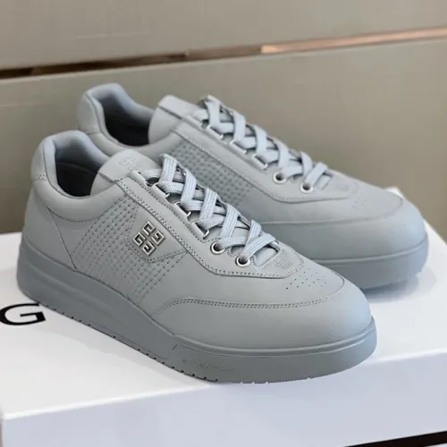 Givenchy Men Shoes Fashion Type Luxury Brand GIVENCHY SNEAKERS IN LEATHER WITH LATEX BAND with Original Box