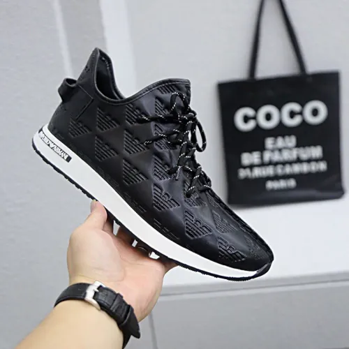 Armani Men Shoes Sneakers Fashion Design Luxury Brand Design