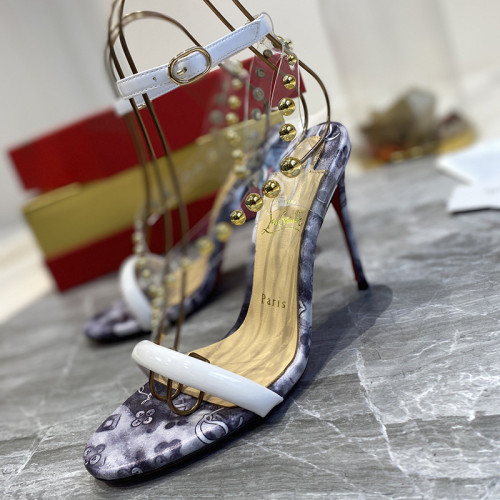 Christian Louboutin Womens Shoes High Heels Sandal 10CM