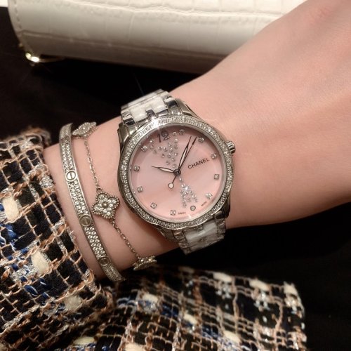 Chanel Watch Luxury Brand Design Fashion Type with Original Box