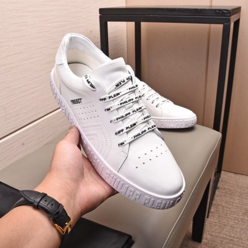 Philipp Plein Men Shoes Low Top Sneaker Fashion Design Luxury Brand