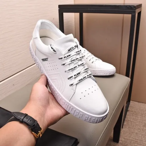Philipp Plein Men Shoes Low Top Sneaker Fashion Design Luxury Brand
