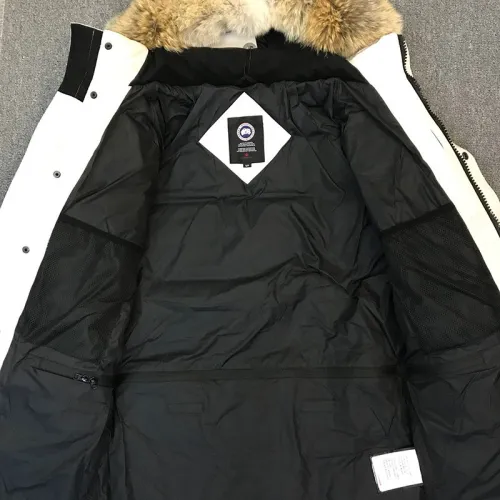 Canada Goose Langford Mens Winter Windprood Down Jackets Keep Warm 80% White Duck Down