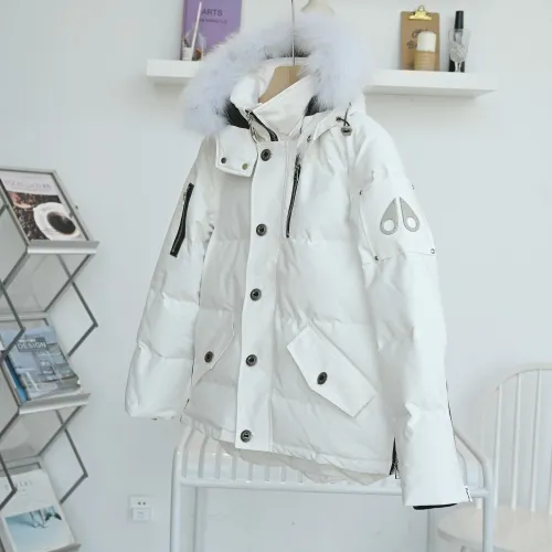 Moose Knuckles Design Mens Womens Winter Windprood Down Jackets Keep Warm 90% White Duck Down