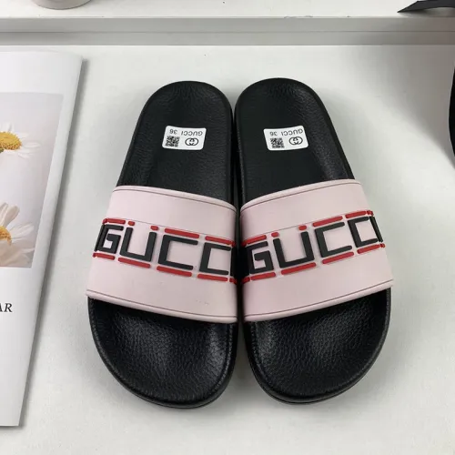Gucci Mens Shoes Sandals Slides Slippers Luxury Brand Thick Sole Design with Original Box