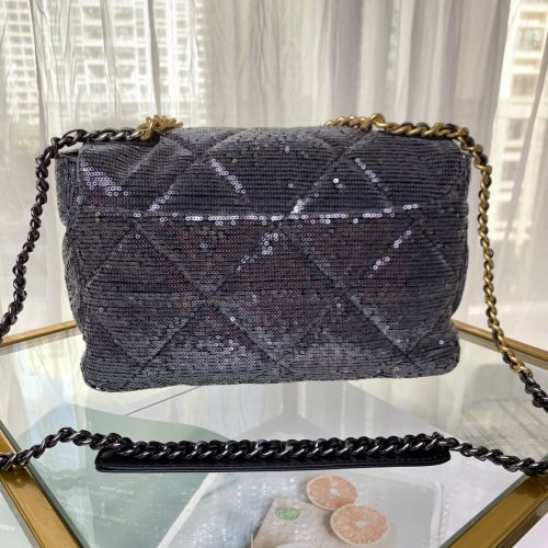 Chanel Womens Bag Shoulder Bag Chanel 19 Large Flap Bag