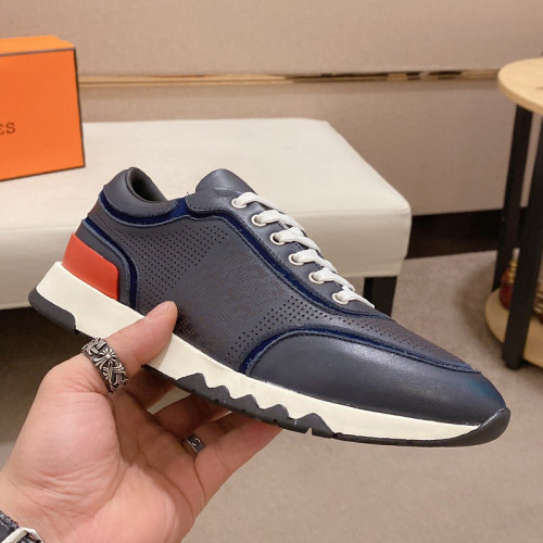 Hermes Mens Casual Shoes Fashion Sneakers Luxury Brand with Original Box