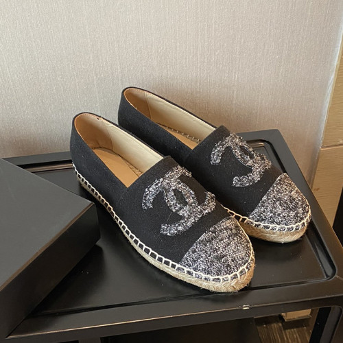 Chanel Women Shoes Fashion Espadrille Luxury Brand Casual Shoes for Women ESPADRILLE with Original Box Espadrilles