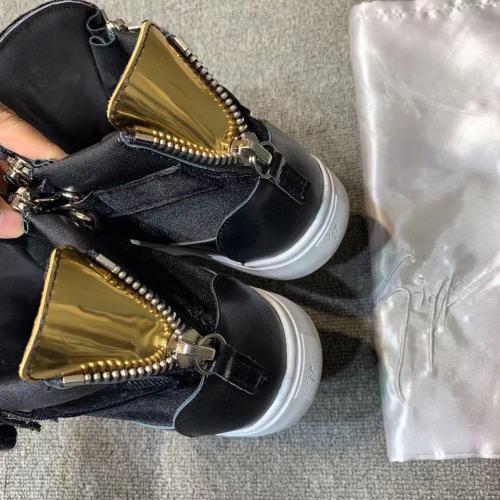 Giuseppe Zanotti Mens Shoes Luxury Brand High Top Sneakers Coby