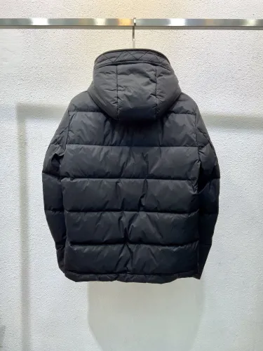 Burberry Winter Mens Coats Overcoats Luxury Brand Mens Long Sleeve Coat