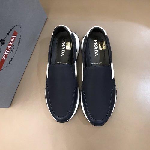 Prada Mens Shoes Sneakers Casual Shoes for Men Luxury Brand Breathable Fashion Sneakers with Original Box