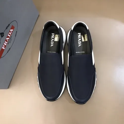 Prada Mens Shoes Sneakers Casual Shoes for Men Luxury Brand Breathable Fashion Sneakers with Original Box
