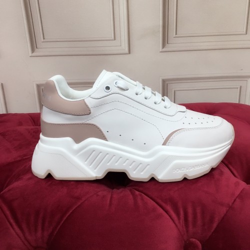 Dolce&Gabbana Men Shoes Sneakers Luxury Brand Mixed-material Daymaster sneakers with DG logo CS1941AQ7098B706
