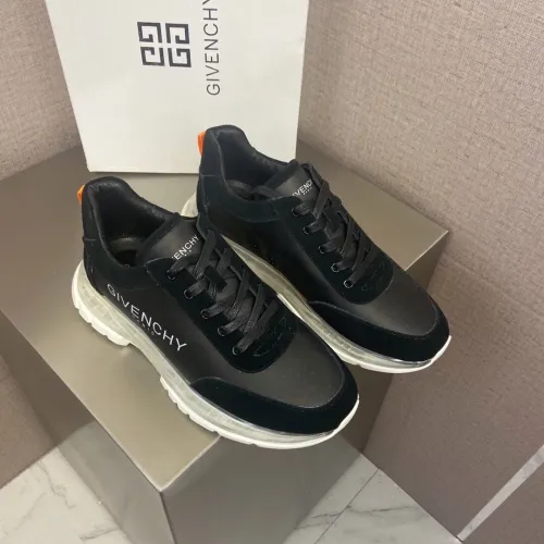 Givenchy Men Shoes Fashion Type Luxury Brand GIVENCHY SNEAKERS IN LEATHER WITH LATEX BAND with Original Box
