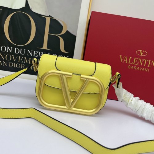 Valentino Womens Bags Crossbody Bag Luxury Brand SMALL SUPERVEE CROSSBODY CALFSKIN BAG with Original Box