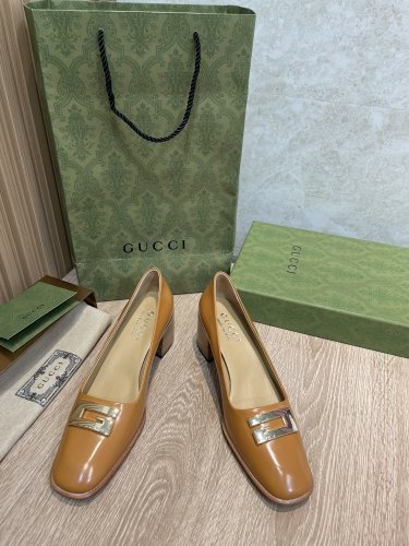 Gucci Womens Shoes Pumps Heel Luxury Brand Wedding Fashion Shoes for Women with Original Box