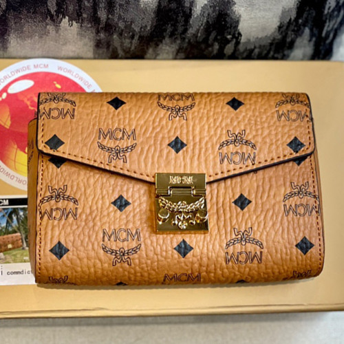 MCM Women Bags Messenger Chain Bags Clutches Wallets Luxury Brand with Original Box
