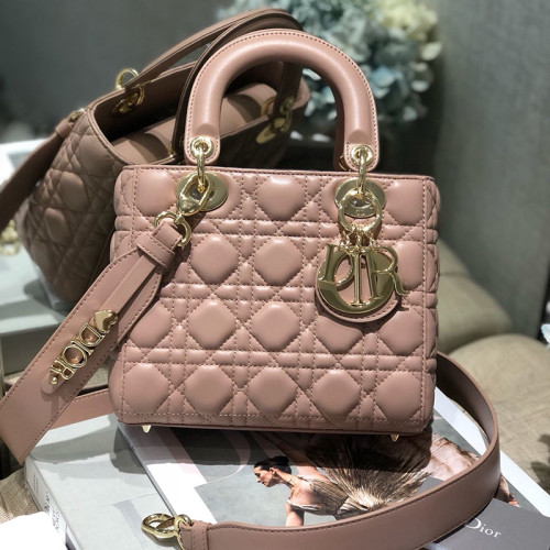 Dior Womens Bags Handbags Luxury Fashion LADY DIOR D-LITE BAG with Original Box
