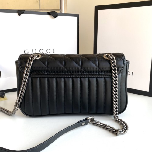 Gucci Womens Bags Shoulder Messenger Bag Luxury Brand Small GG Marmont bag with Original Box