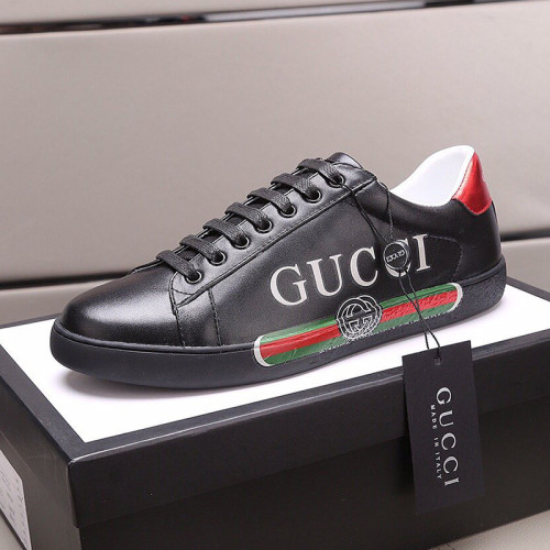 Gucci Womens Shoes Fashion Sneakers Lace-Up Luxury Brand Women's Ace Embroidered Sneaker with Original Box