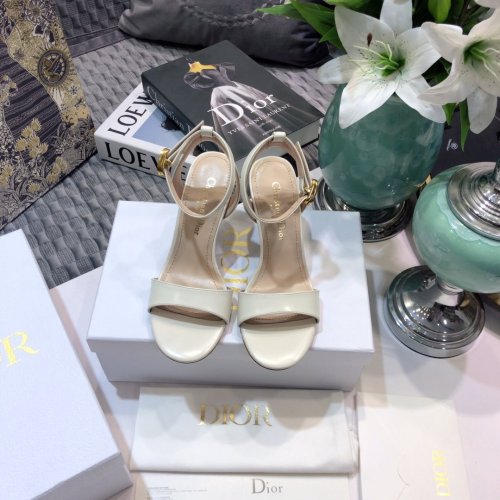 Dior Womens Shoes HEELED SANDAL 8cm