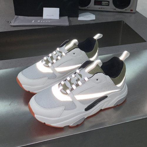 Dior Mens Shoes Sneakers Luxury Brand Breathable Design B22 SNEAKER with Original Box