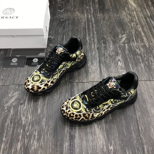 Versace Men Shoes Sneakers Fashion Design Luxury Brand