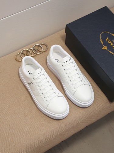 Prada Mens Shoes Sneakers Casual Shoes for Men Luxury Brand Breathable Fashion Sneakers with Original Box