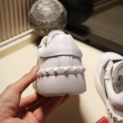 Valentino Garavani Open Sneaker With Metallic Stripe Womens Shoes Sneakers Luxury with Original Box