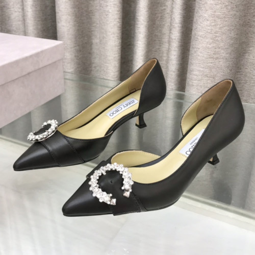Jimmy Choo Womens Shoes Pumps Luxury Brand Design with Original Box 4.5cm Heel whatsapp 