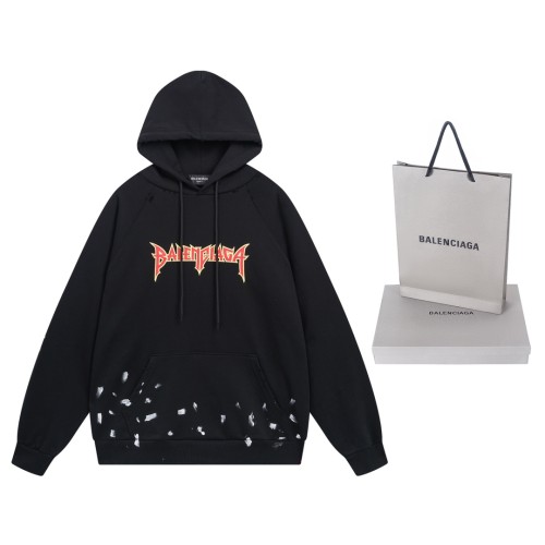 Balenciaga Womens Mens Long Sleeve Hoodie Sweatshirt Hoodies Luxury Brand Mens Sweatshirt   