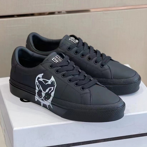 Givenchy Men Shoes Fashion Type Luxury Brand GIVENCHY SNEAKERS IN LEATHER with Original Box