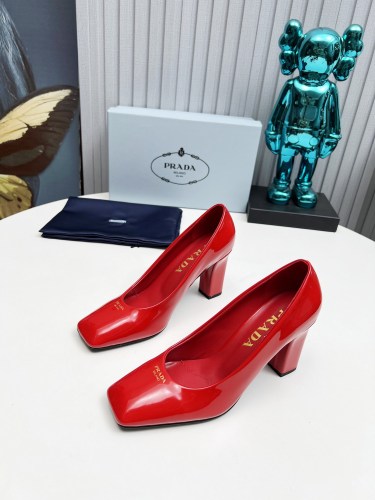 Prada Womens Shoes Sandals Casual Luxury Brand Pumps 8cm Heel with Original Box Whatsapp 