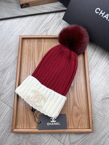 Chanel Womens Hats Luxury Brand Knit Hat with Original Box  