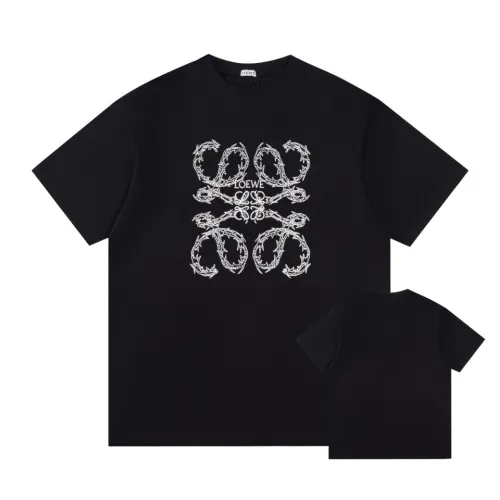 Loewe Luxury Brand Men Womens Short Sleeve T-Shirt   