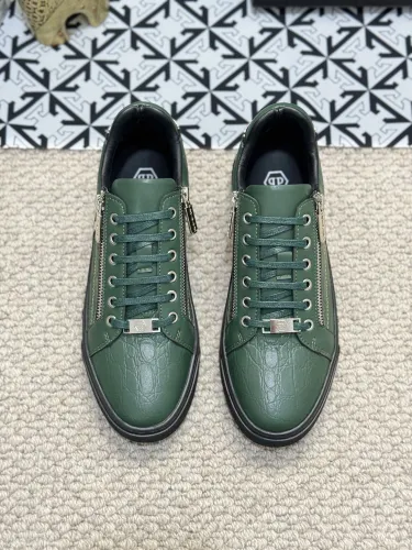 Philipp Plein Men Shoes Sneakers Low Top Sneaker Fashion Design Luxury Brand Trainer Predator TM with Original Box Whatsapp 