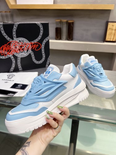 Versace Men Shoes Fashion Sneakers Luxury Brand Top Quality Breathable Versace Odissea Sneaker with Original Box whatsapp  