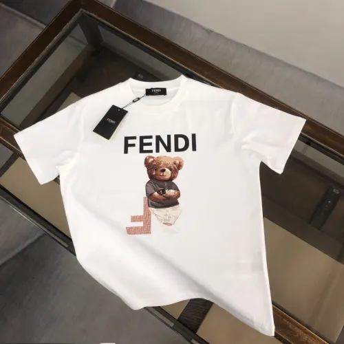 Fendi Luxury Brand Women Mens Short Sleeve T-Shirt   