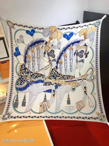 Hermes Scarves Womens Fashion Scarf Shawl 032