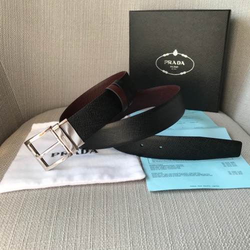 Prada Mens Belt Luxury Brand Fashion Men Belts with Original Box