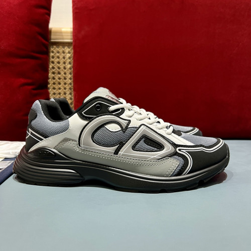 Dior Mens Shoes Sneakers Luxury Brand B30 SNEAKER Mesh and Technical Fabric 3SN279ZND_H000 with Original Box Whatsapp 